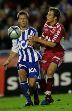 Mattias Bjärsmyr och Tobias Hysén