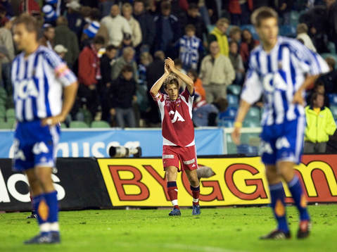 1-3, Tobias Hysén, Djurgården,  jubel och Blåvitt depp
