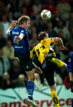 Tommy Jönsson, Halmstad och Hasse Berggren, Elfsborg i