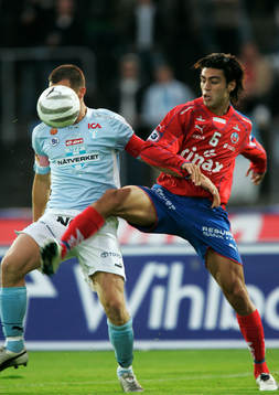 Daniel Andersson, Malmö och Imad Khalini, Helsingborg