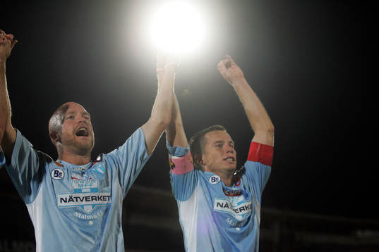Olof Persson och Daniel Andersson, Malmö (Jubel)