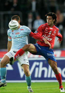 Daniel Andersson, Malmö och Imad Khalini, Helsingborg