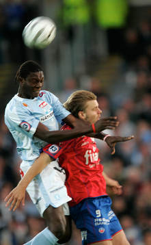 Edward Ofere och Andreas Dahl