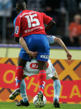 Fotboll, allsvenskan, Malmö FF - Helsingborg