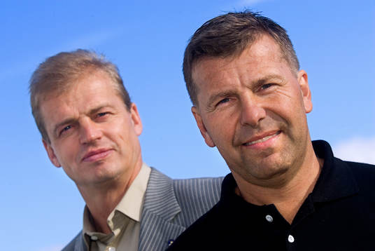 Bengt-Åke Gustafsson och Mats Näslund