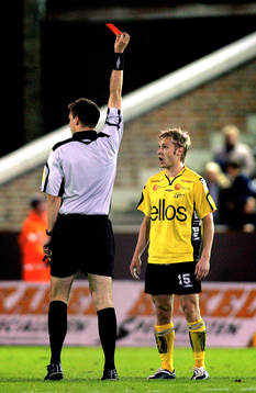 Andreas Henriksson, Elfsborg utvisas