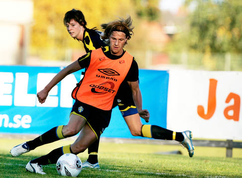Malin Andersson och Lotta Schelin