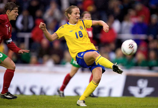 Therese Lundin, gör mål