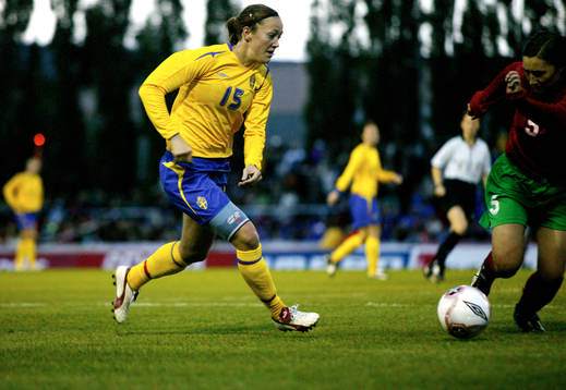 Therese Sjögran och Yelena Kazlova