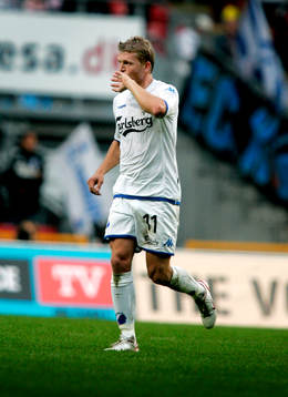 Marcus Allbäck, Köpenhamn, jubel
