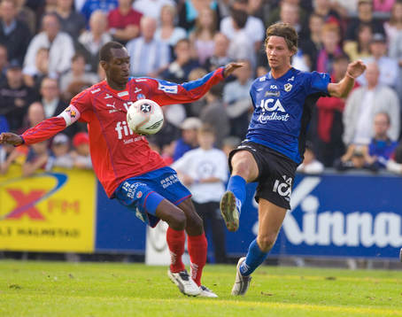 Dusan Djuric mot Atiba Hutchinson