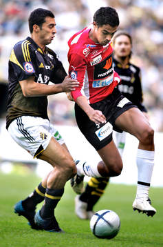 Arash Talebinejad, AIK och Bobbie Friberg da Cruz, GAIS