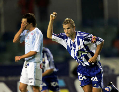2-1, Niclas Alexandersson. Jubel