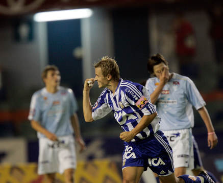 2-1, Niclas Alexandersson. Jubel
