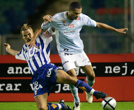 Niclas Alexandersson och Afonso Alves