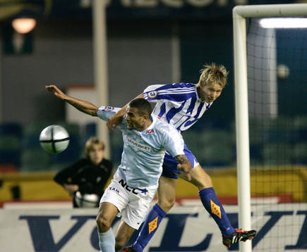 Afonso Alves och Adam Johansson