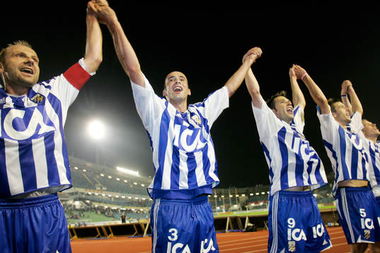 Håkan Mild, Erkan Saglik, Stefan Selakovic och Mattias