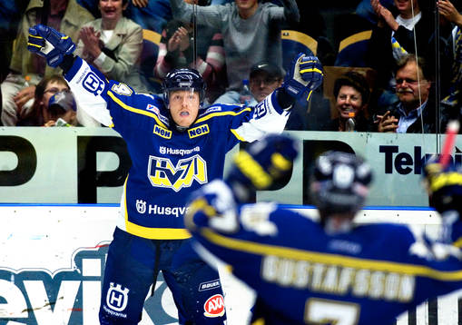 Andreas Karlsson, HV71 jubel