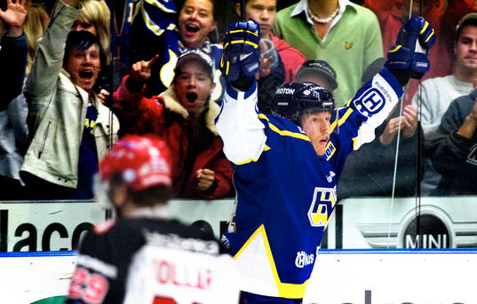 Andreas Karlsson, HV71 jubel