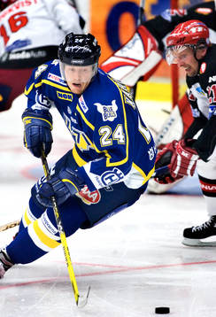 Andreas Karlsson, HV71 med Erik Norbäck, Södertälje i