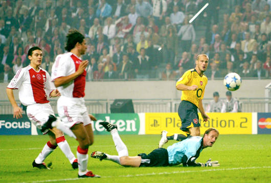 Fredrik Ljungberg, Arsenal gör 0-1