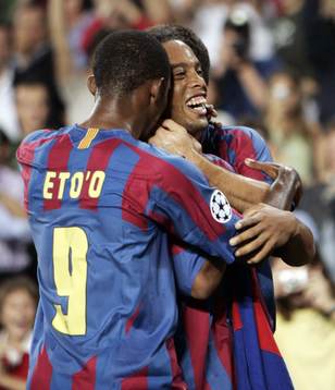 Ronaldinho, Barcelona (Jubel)