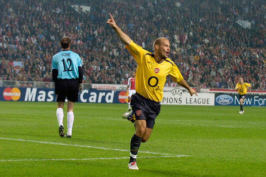 Fredrik Ljungberg, Arsenal (Jubel)