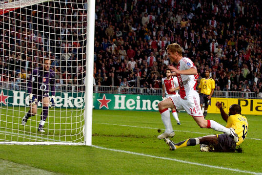 Markus Rosenberg, Ajax gör 1-2