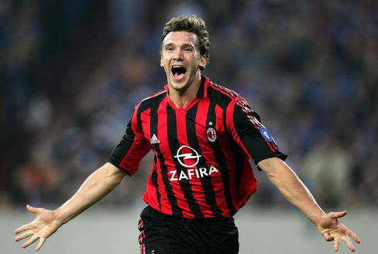 Andrei Shevchenko, jubel