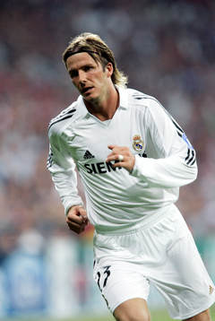 David Beckham, Real Madrid