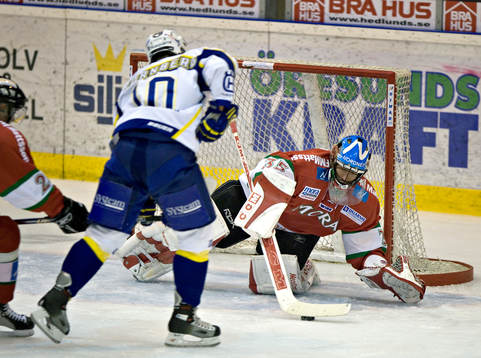 Martin Thörnberg, HV 71 och Petri Vehanen, Mora (Målvakt)