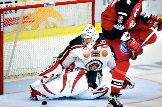 Tommy Salo, målvakt Frölunda