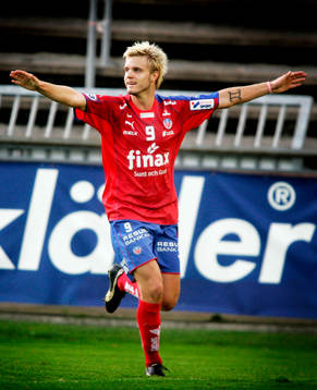 Andreas Dahl, Helsingborg, jubel