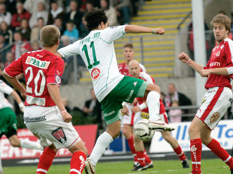 Pablo Pinones-Arce, Hammarby med bollen