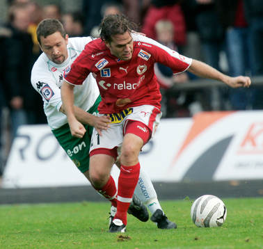 Lasse Johansson, Kalmar och Joakim Jensen, Hammarby