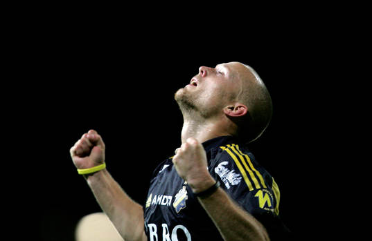 Nicklas Carlsson jubel
