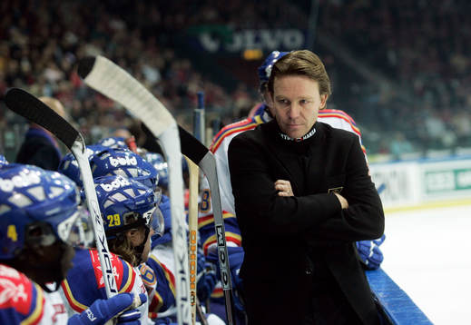 En bekymrad Charles Berglund, tränare Djurgården