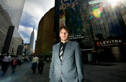 Henrik Lundqvist, vid Madison Square Garden