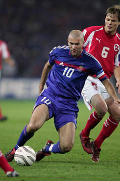 Zinedine Zidane, Frankrike och Vogel, Schweiz