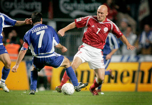 Thomas Sörensen, Danmark och Zagorakis, Grekland