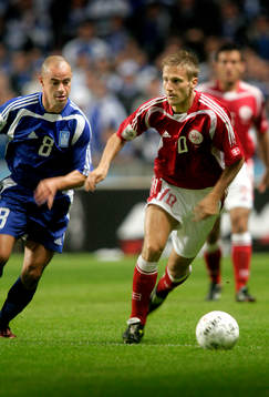 Giannakopoulos, Grekland och Thomas Sörensen, Danmark