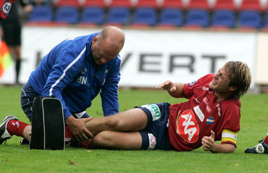 Fredrik Gustafson, skada