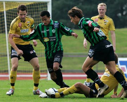 Fotboll, IFK Hässleholm - Högaborg