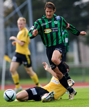 Fotboll, IFK Hässleholm - Högaborg