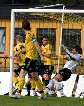 Tre Hässleholms-spelare oroar Högaborgs målvakt