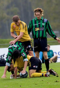 Fotboll, IFK Hässleholm - Högaborg