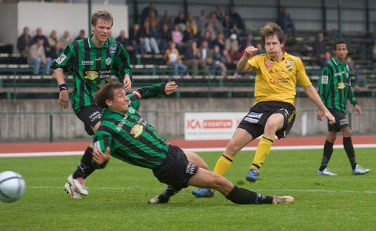 David Hansson gjorde två av målen
