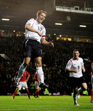 Michael Owen, jubel
