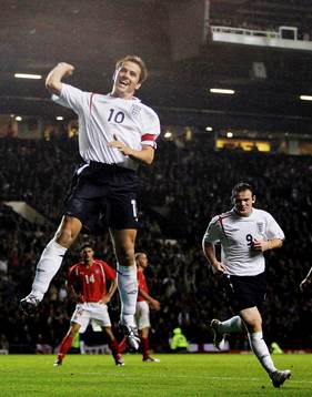 Michael Owen, jubel