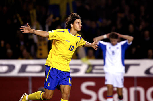 Zlatan Ibrahimovic jubel